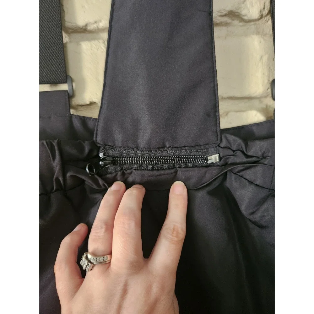 Minus Zero Kids Black Snow Pants Insulated Winter Bibs
